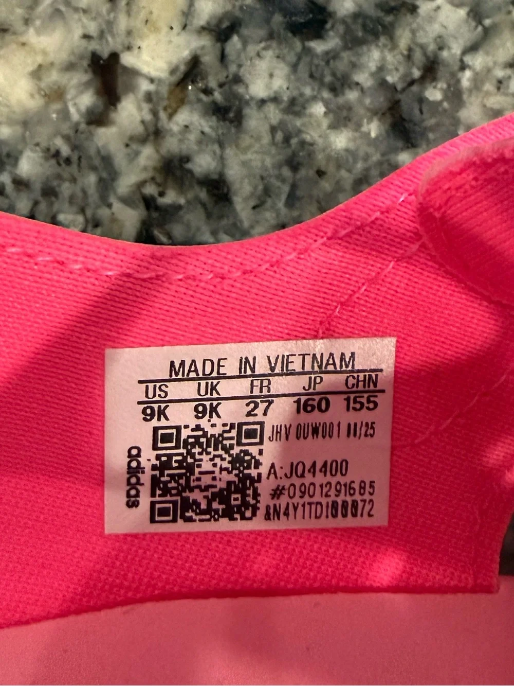 Girls Adidas Cloud Foam Sandals - 9C